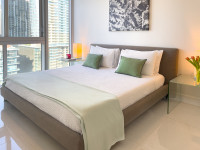 Key Biscayne and Miami River Views from Corner Apartment at Icon Residences. Brickell, Miami