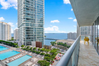 Frontal Ocean Views , 'Miami Chic' Corner Property. Free SPA. WI-FI. Brickell, Miami