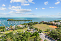 Great Bay View from Private Apartment in Arya, Miami. FREE Parking, Gym, WI-FI