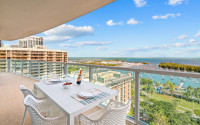 Great Bay View from Private Apartment in Arya, Miami. FREE Parking, Gym, WI-FI