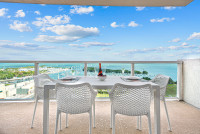 Great Bay View from Private Apartment in Arya, Miami. FREE Parking, Gym, WI-FI