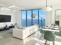 Unobstructed View of the Bay from Corner Apartment. Icon Residences, Brickell, Miami